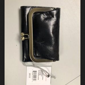 New Hobo the original black leather wallet